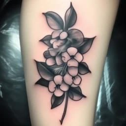 may birth flower tattoo