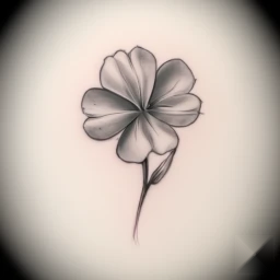 february birth flower tattoo
