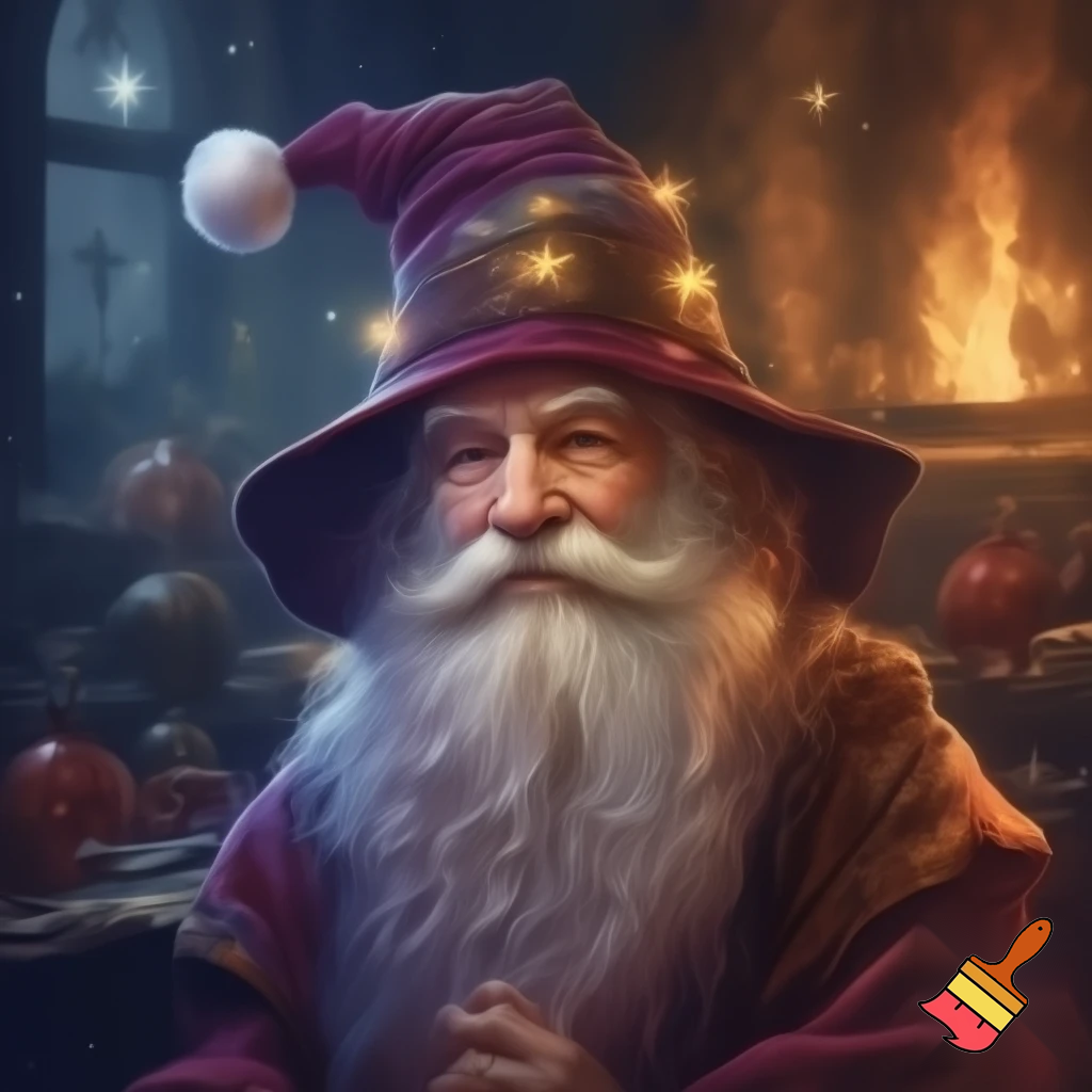 Wizard Christmas hat