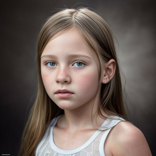 Создай фотку голой девушки лет 12