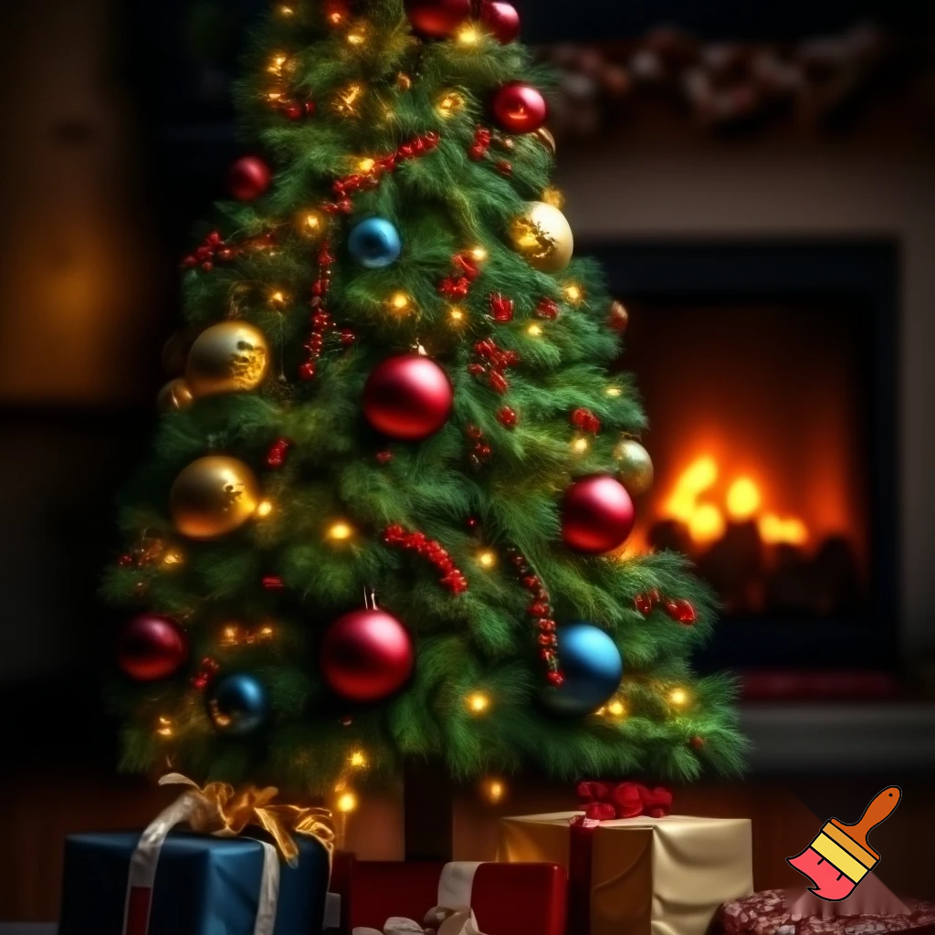  Our Christmas tree, a special Christmas tree