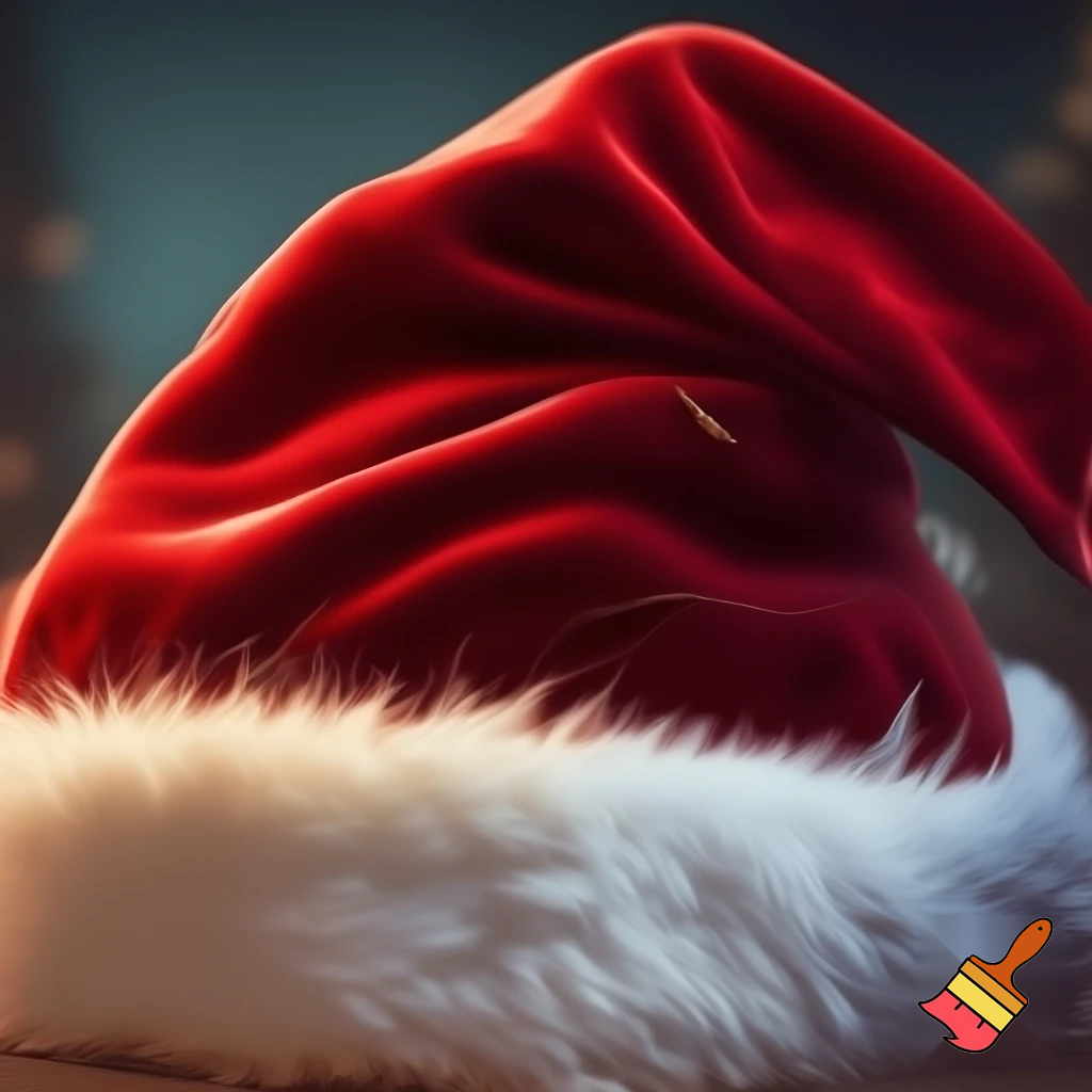 Christmas Santa Claus hat velvet Alfie hat
