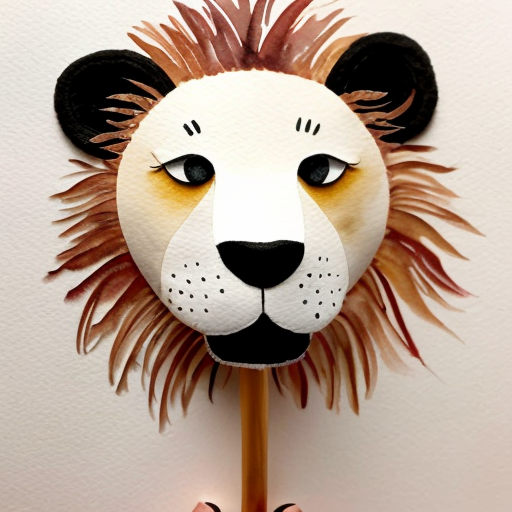 tony the lion puppet

