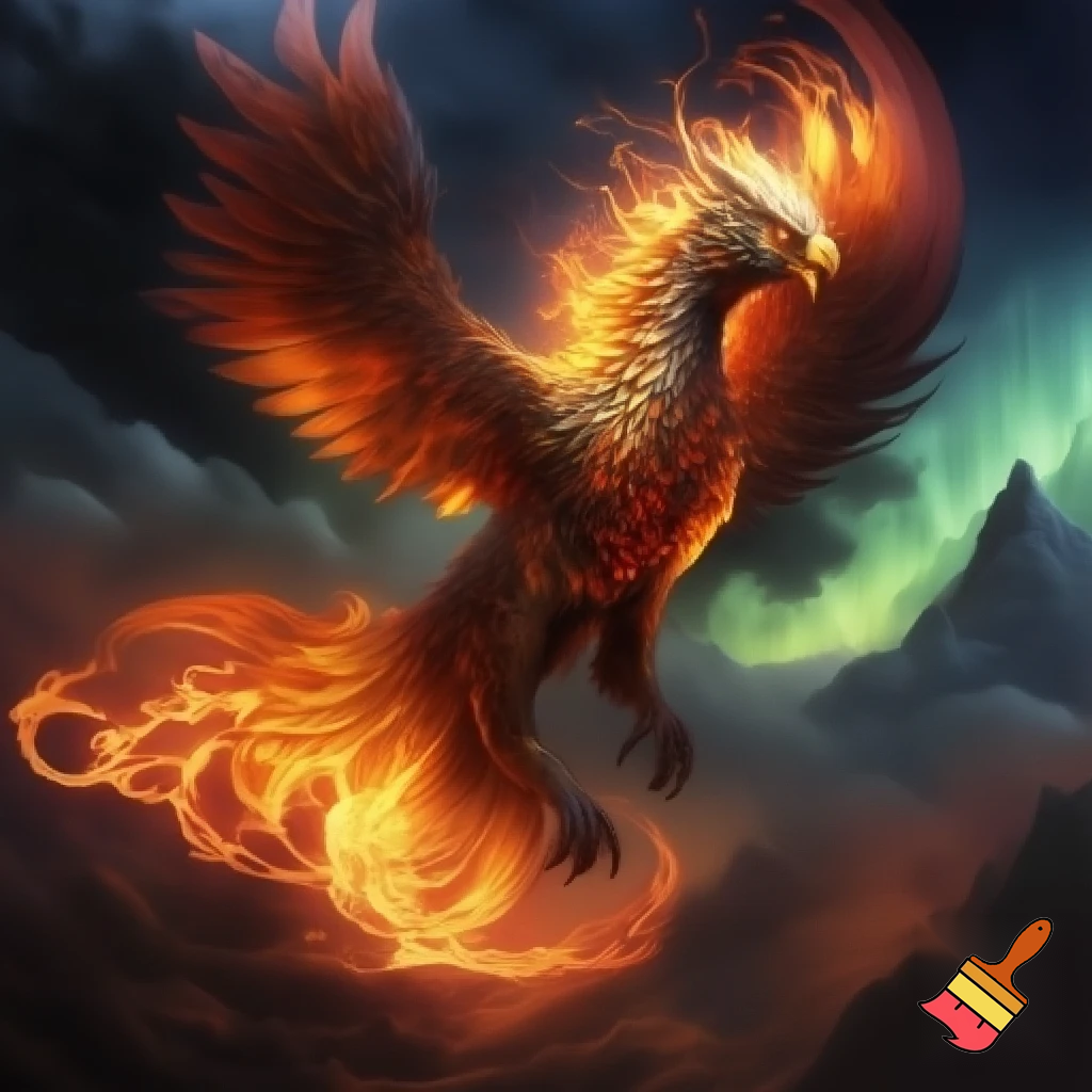 Barreja de fenix i drac