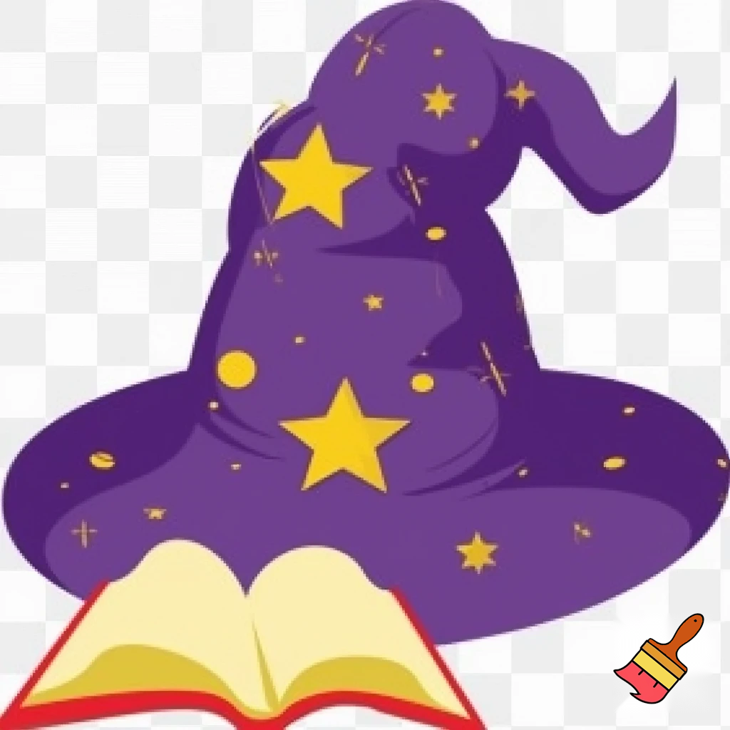 Christmas wizard hat read