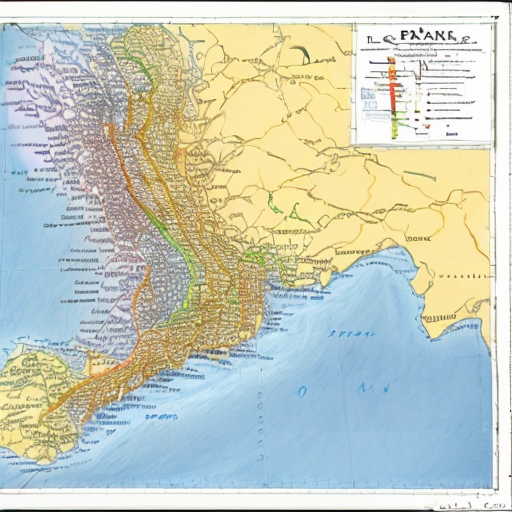 Draw me a map starting from London then Paris then the Swiss Alps then Rome then Lyceum, Greece. Draw a red line connecting them.