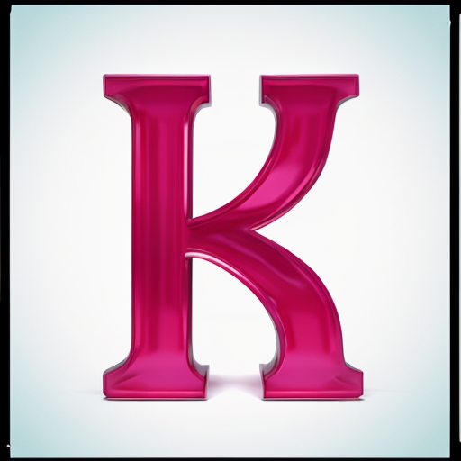Letter k super stuning