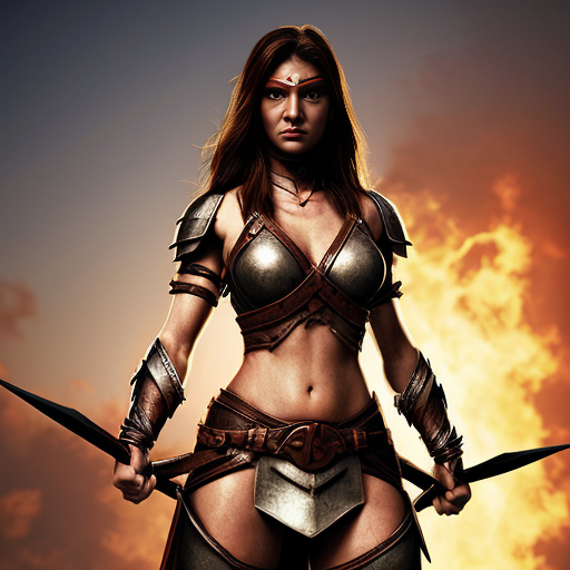 Female warrior 