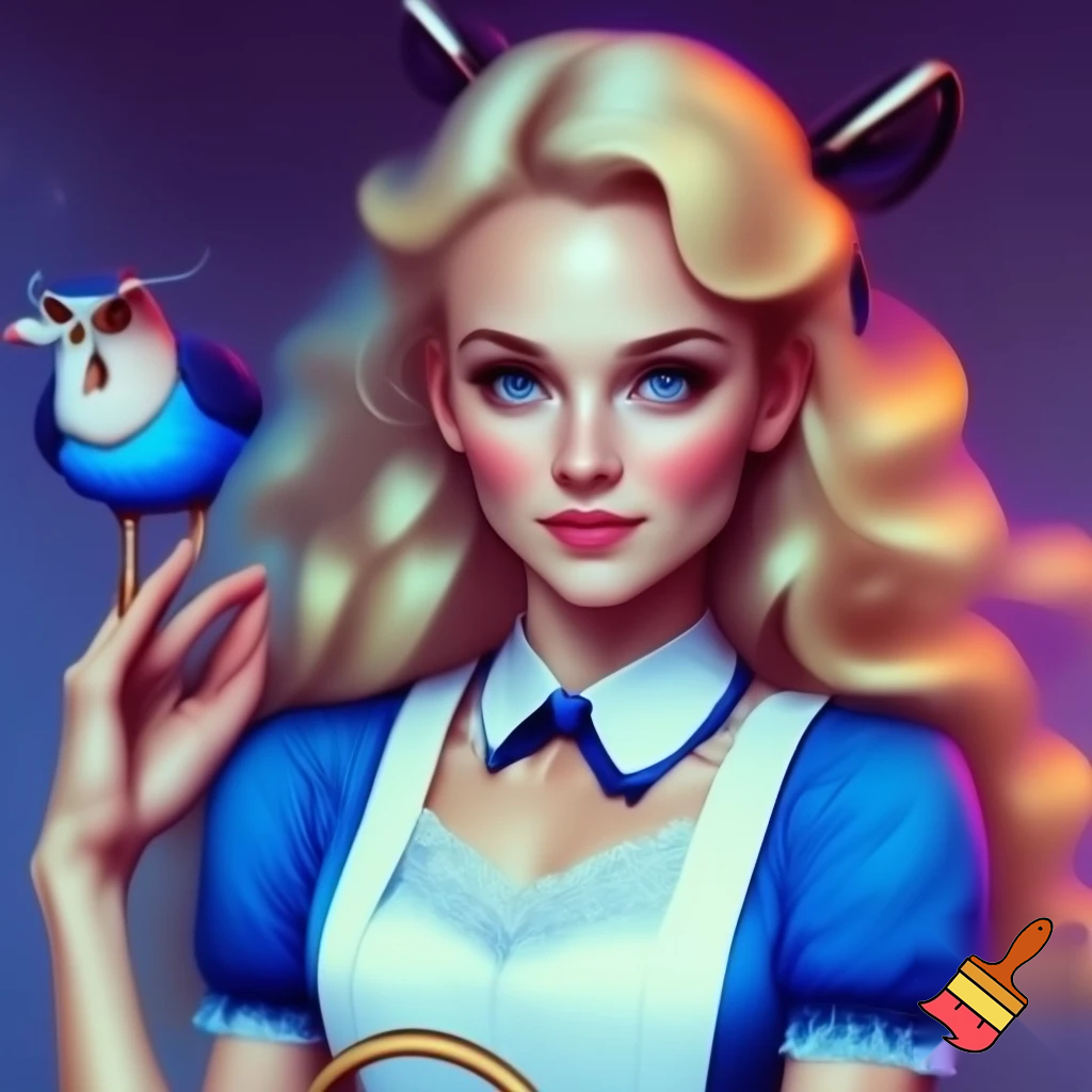 Alice in Wonderland, sexy Alice Wonderland boobies