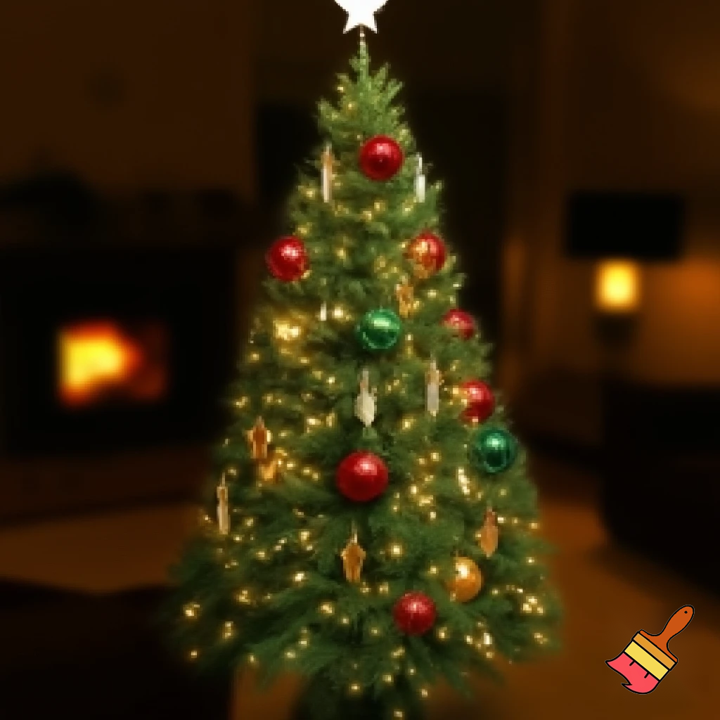  Our Christmas tree, a special Christmas tree