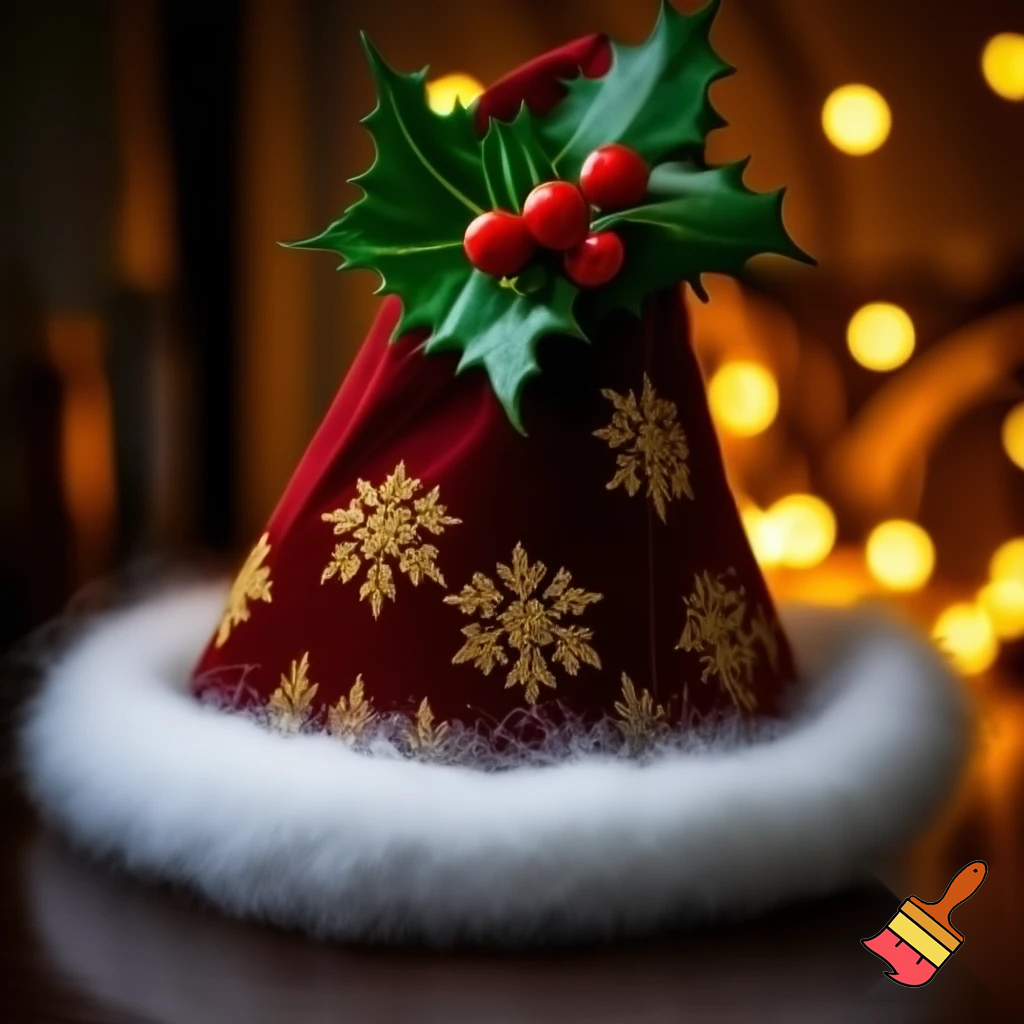 Christmas wizard hat