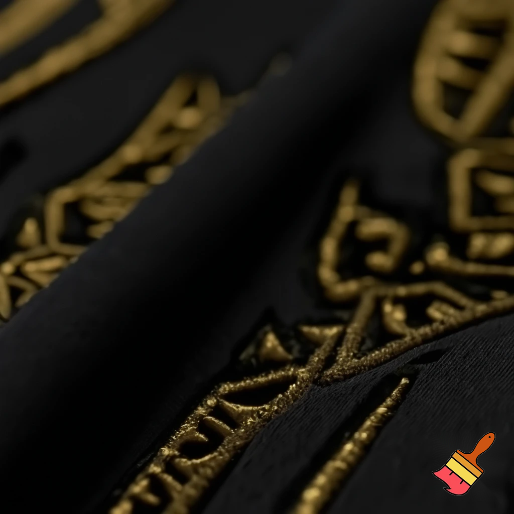 black and gold shirt

