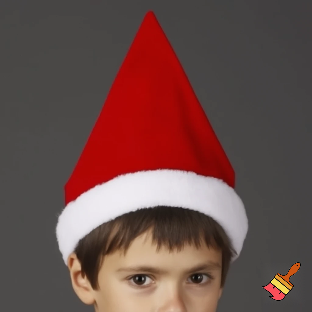 Wizard Christmas hat, wizard Christmas hat, Santa Claus hat velvet fabric