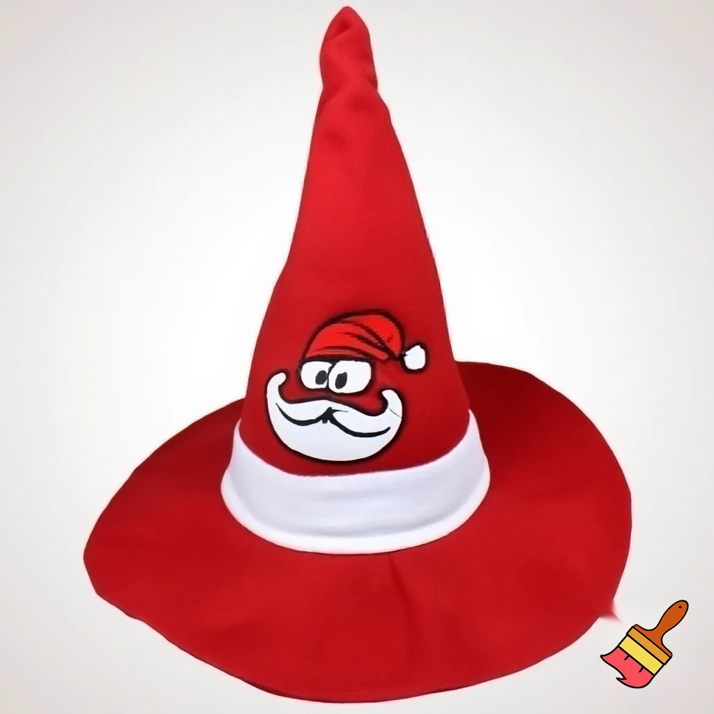 Santa Claus wizard hat📿 bendy wire hat