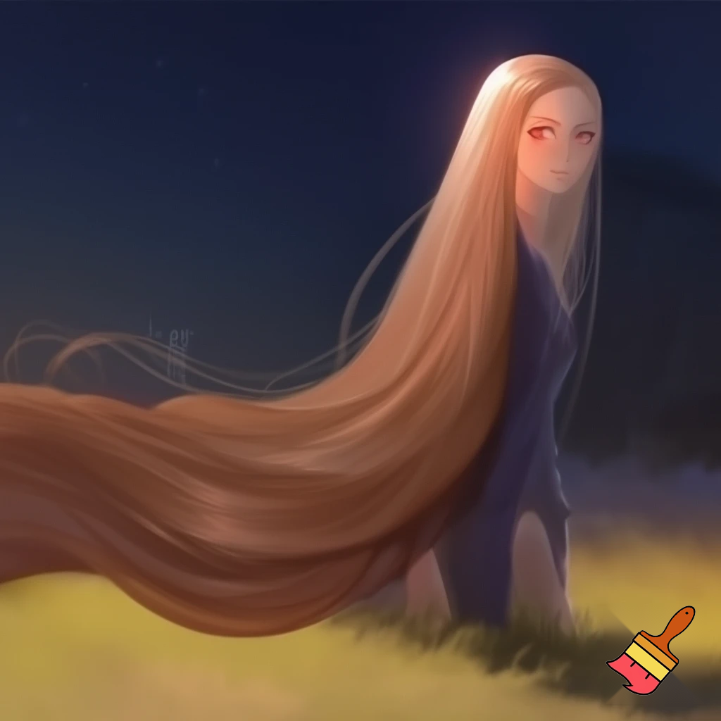 girl with long long long long long hair
