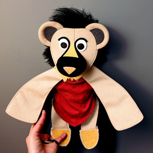 tony the lion puppet
