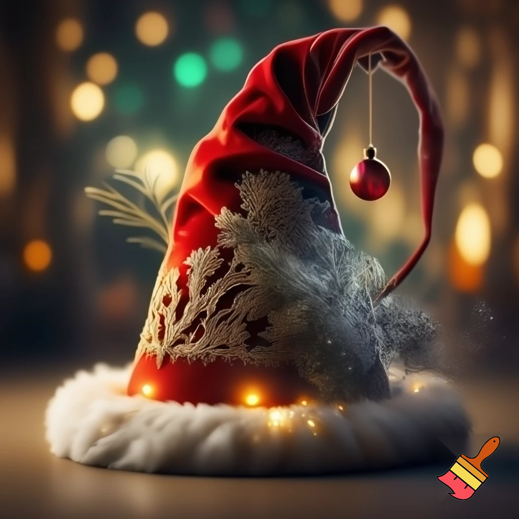  Christmas wizard hat 