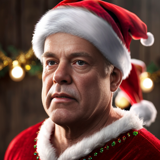 Christmas Santa Claus wizard hat