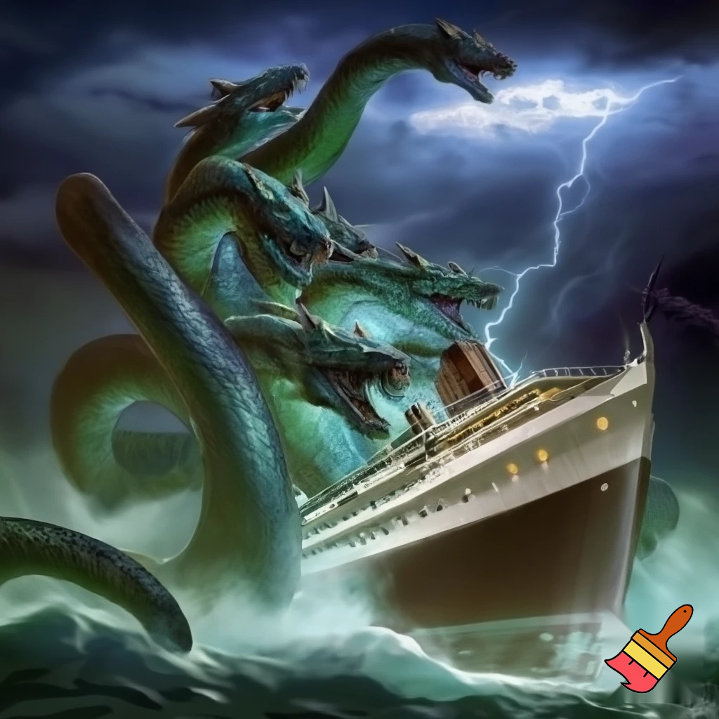 hydra chasing cruise ship
