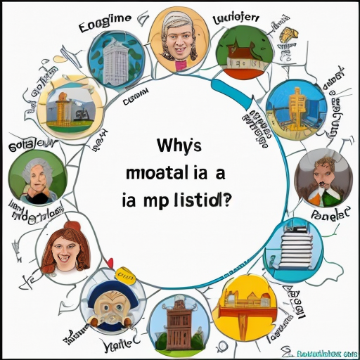 Generate a picture with why is English important in the world