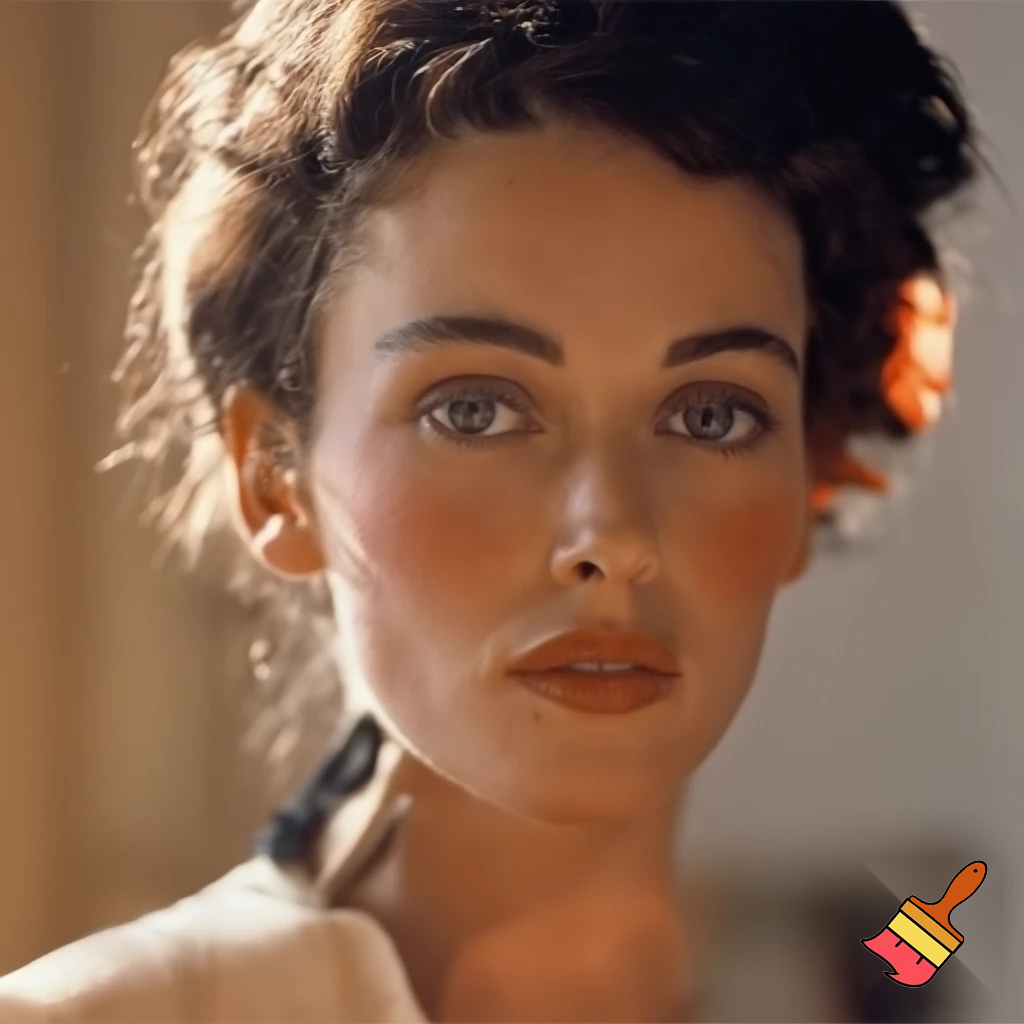 award winning portrait of a fragile woman with immaculate features, captivating eyes looks straight at the camera, perfectly radiant, painted by Norman Rockwell