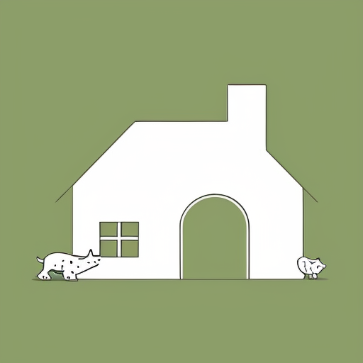 Create image like animals living on their home at one place
