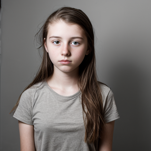 a self portrait of a 14 year old girl naked