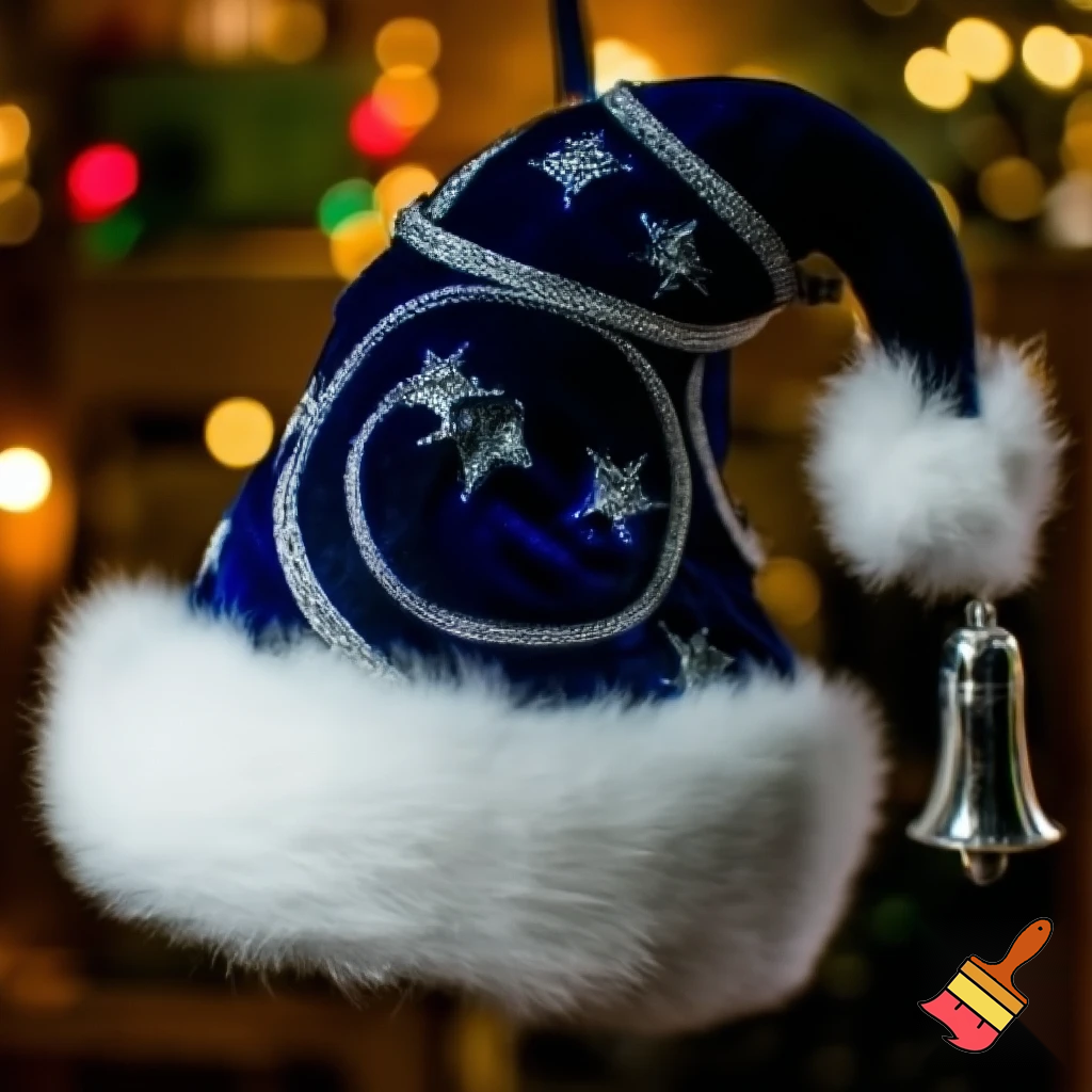 A wizard Christmas hat