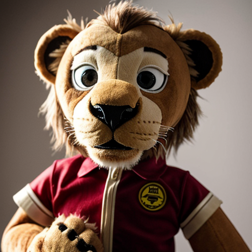 tony the lion puppet

