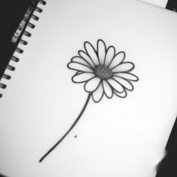 april birth flower tattoo