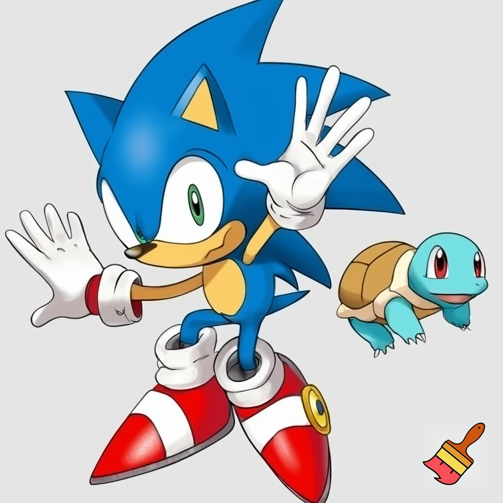 blue rookie level sonic agumon veemon digimon squirtle pokemon fusion