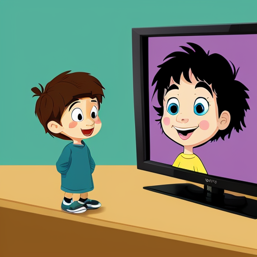 childrens cartoon character for TV