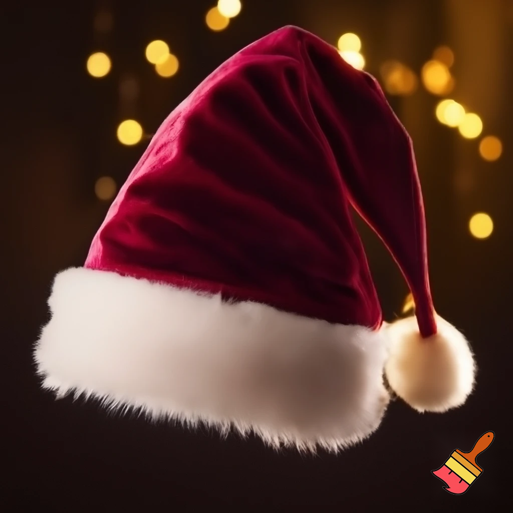 Santa Claus hat velvet Christmas Santa Claus hat 