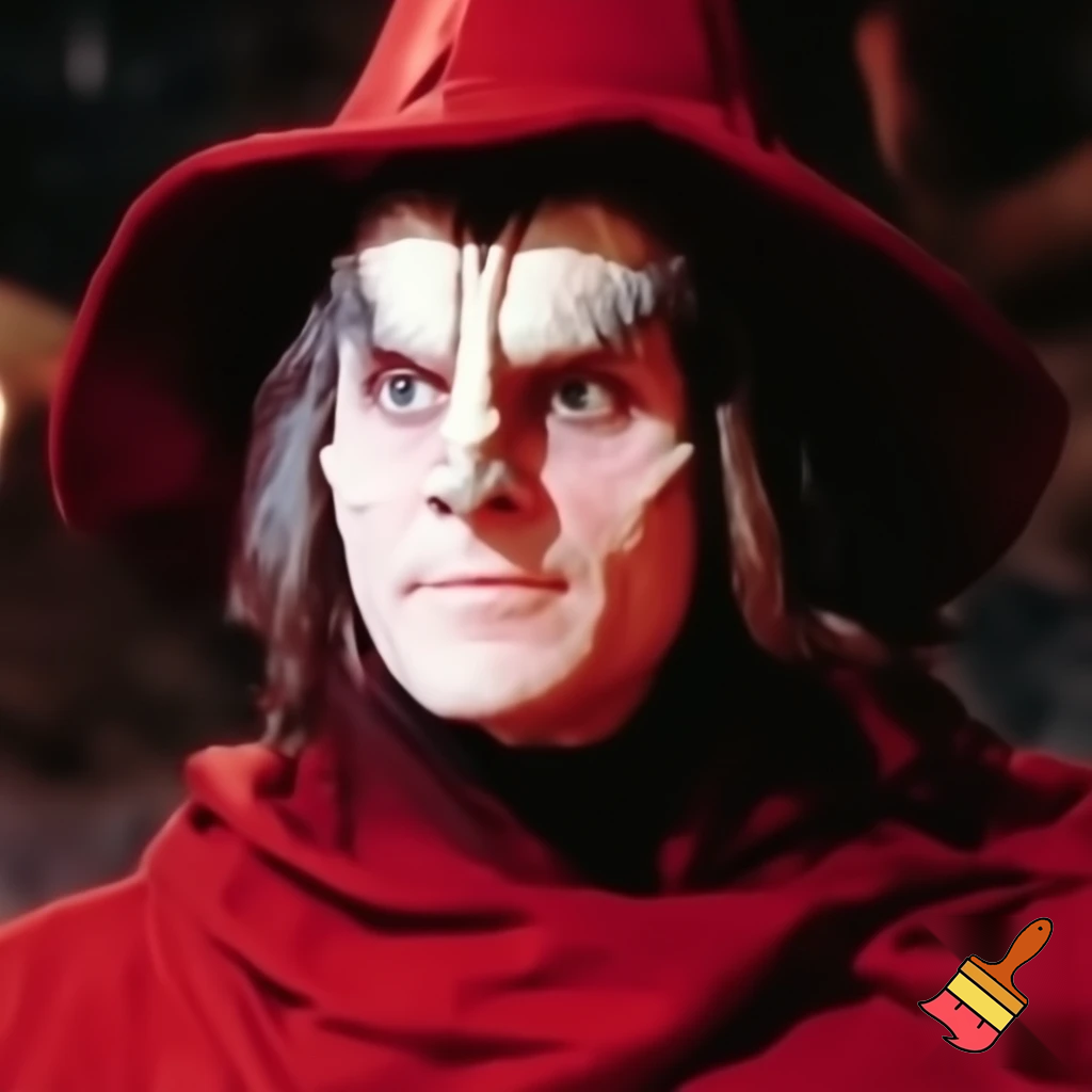 Ledian dressed in red mage attire