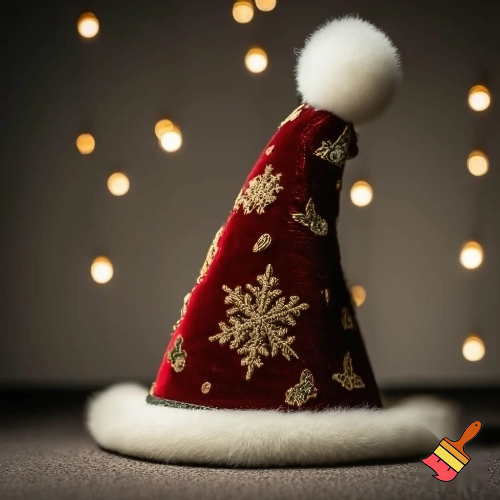 Christmas wizard hat