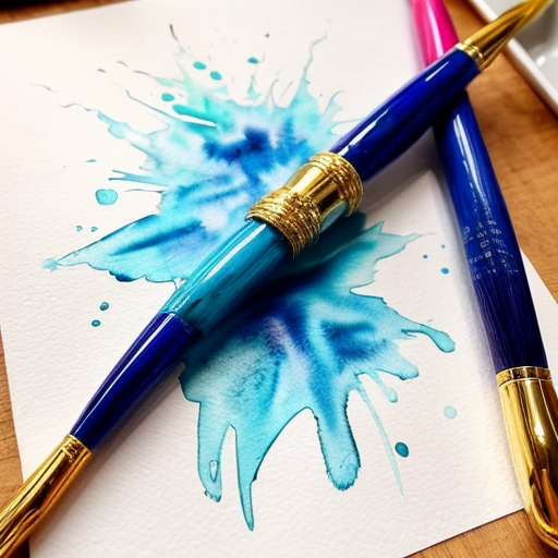 Please generate an anime style drawing of sailor mercury's wand using the following link as inspiration (https://pin.it/KKzZ57jfJ). The handle of the wand should be surrounded with fluid water which wraps itself around the staff elegantly. There should only be a minimal amount of shading applied to the drawing.