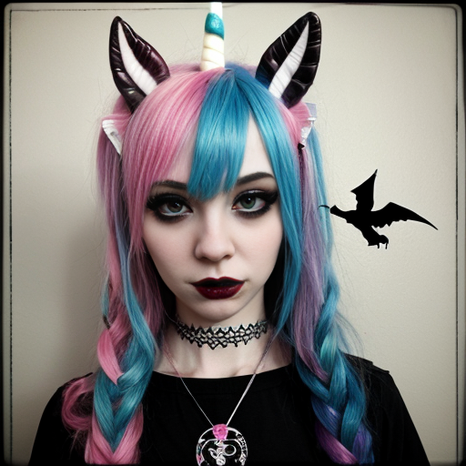 decora girl ravenclaw emo unicorn kitty vampire ascetic mystical