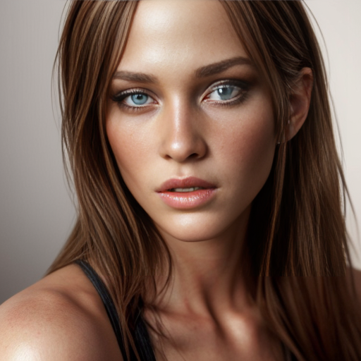 A model who’s female 