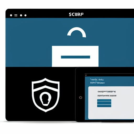 a simple security image in blue colour those suitable for otp screen