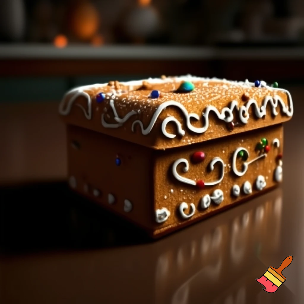  Gingerbread magic box