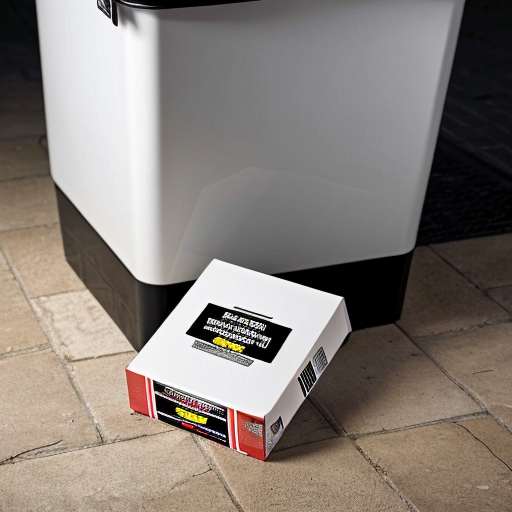 Cigarettes  go in the bin not on the floor