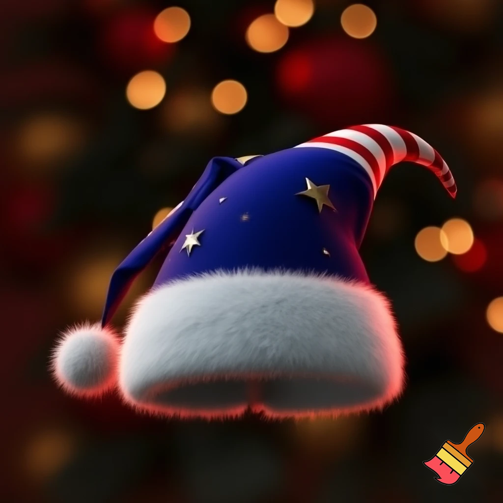 Christmas wizard hat Bendy hat