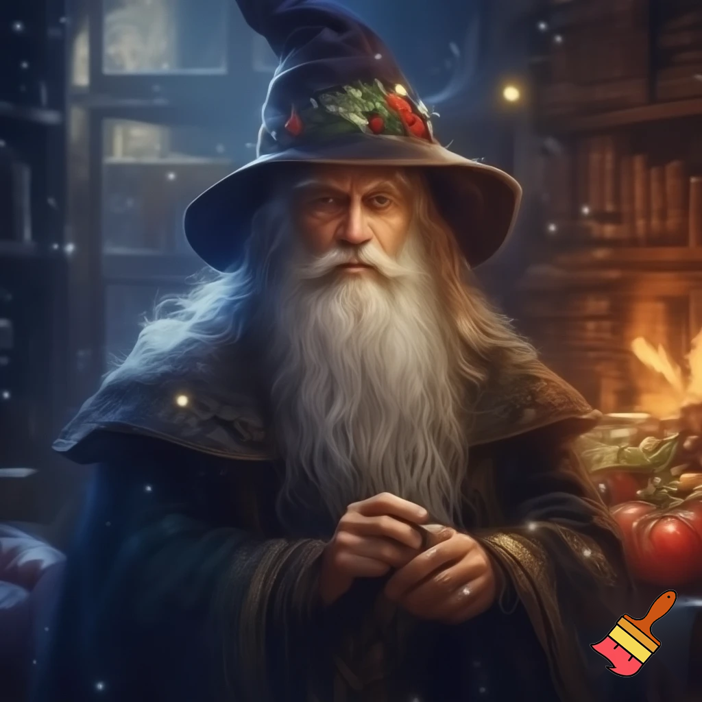 Wizard Christmas hat