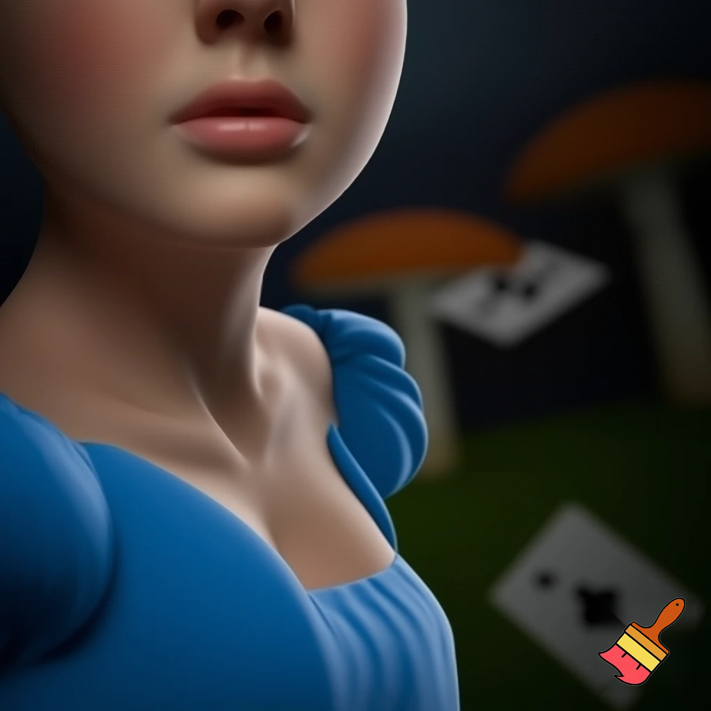 Alice in Wonderland’s boobs