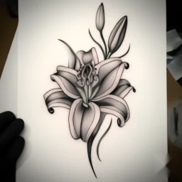 may birth flower tattoo