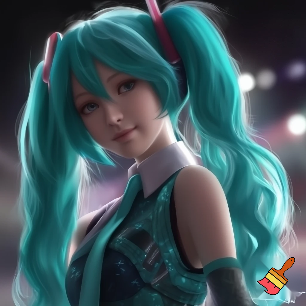 Hatsune miku realistic 