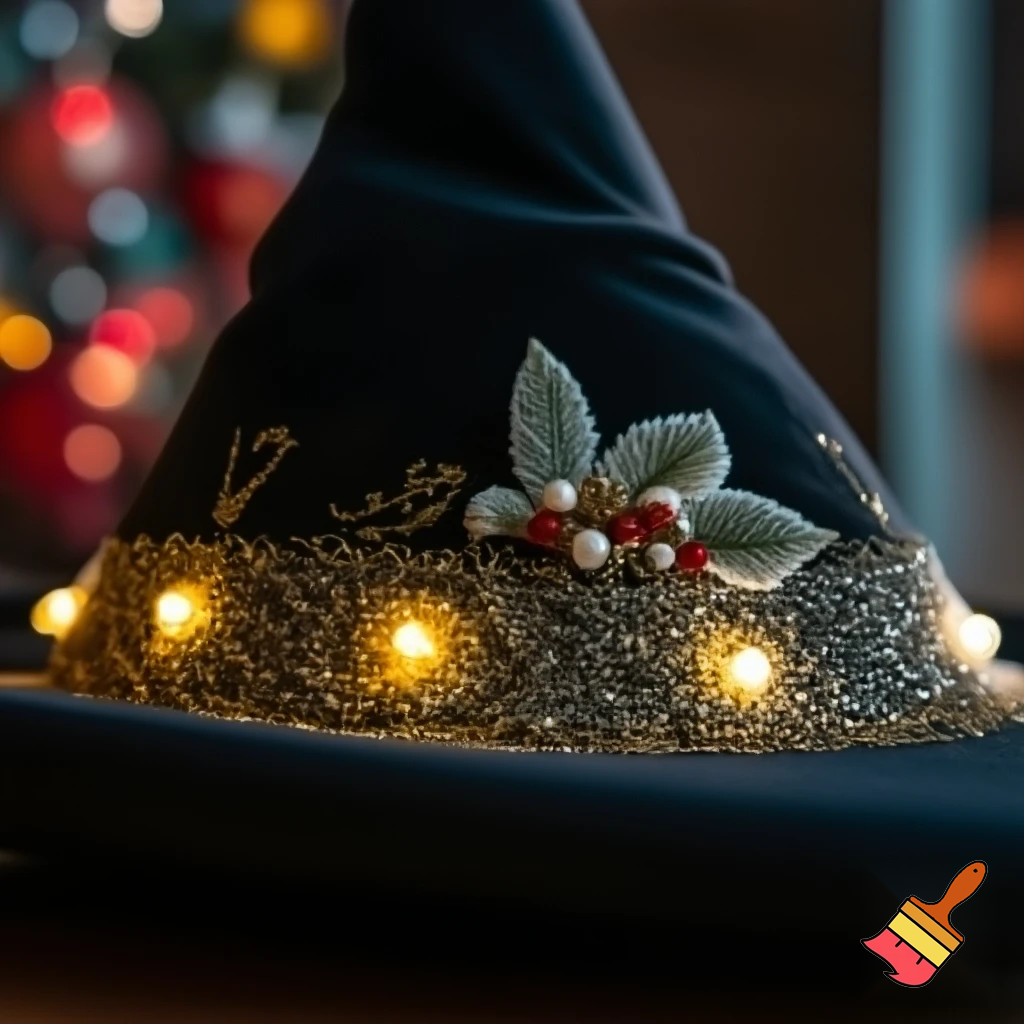 Christmas wizard hat