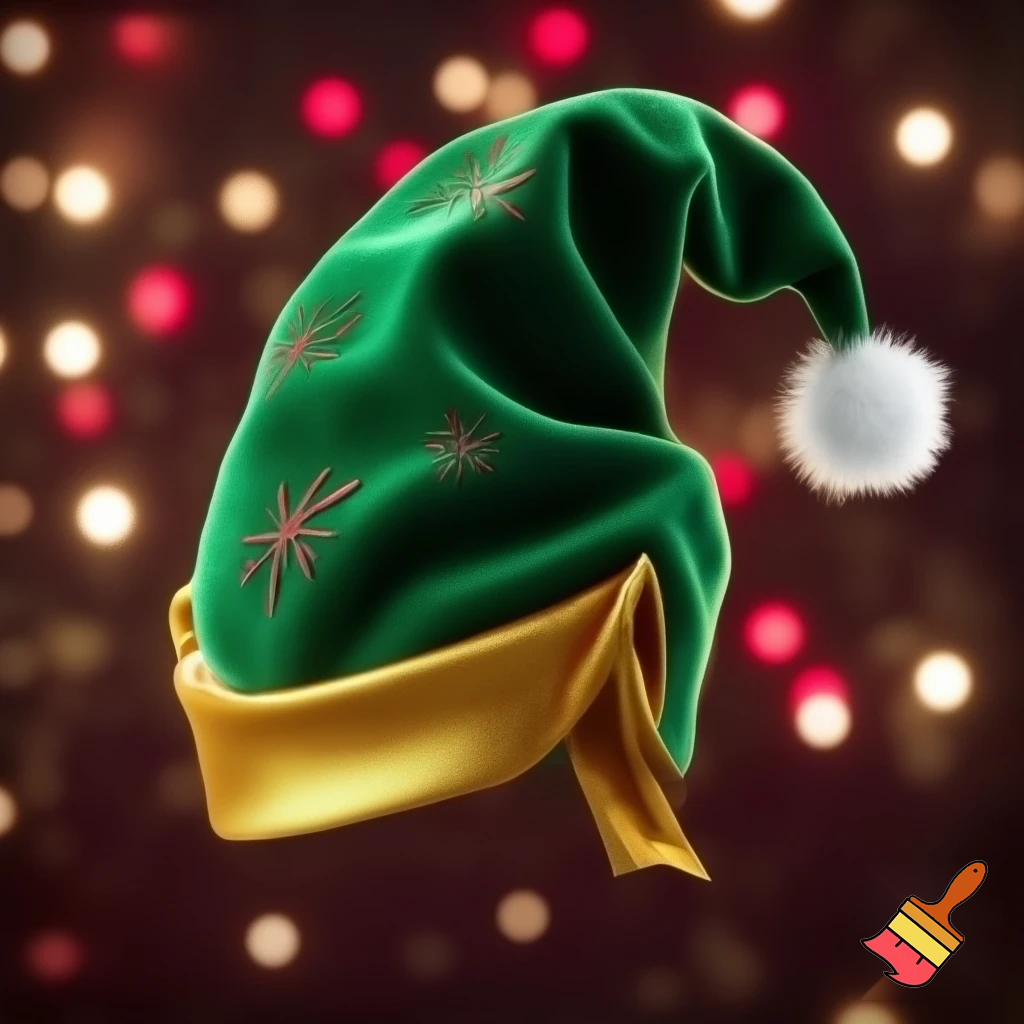 Elf hat Christmas elf hat velvet