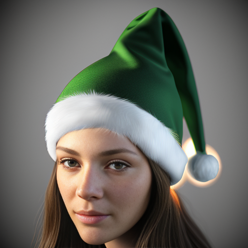 Christmas wizard hat Bendy hat