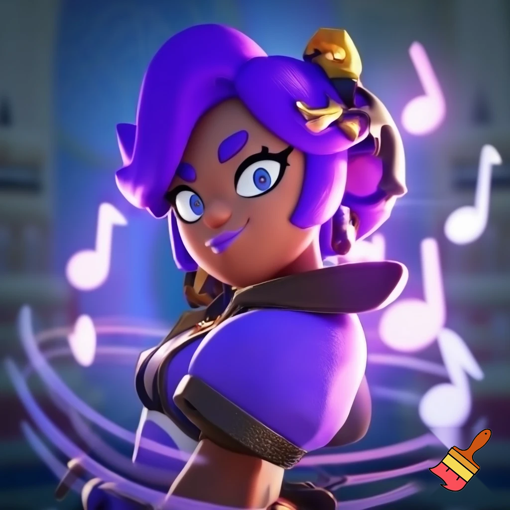 Melodie from brawl stars
